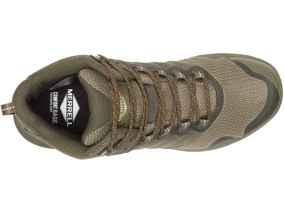 Bocanci tactici Nova 3 Tactical Mid Waterproof Dark Olive Merrell