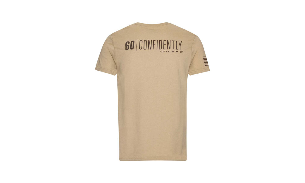 Tricou tactic WX Tac Tan Melange Wiley X