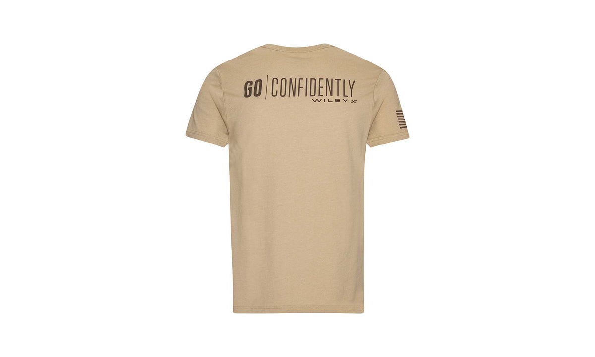 Tricou tactic WX Tac Tan Melange Wiley X