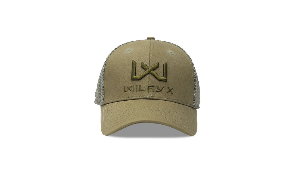 Sapca trucker Wiley X cu 6 panouri si logo negru