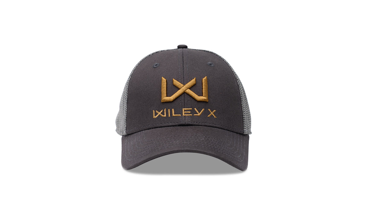 Sapca trucker Wiley X cu 6 panouri si logo negru