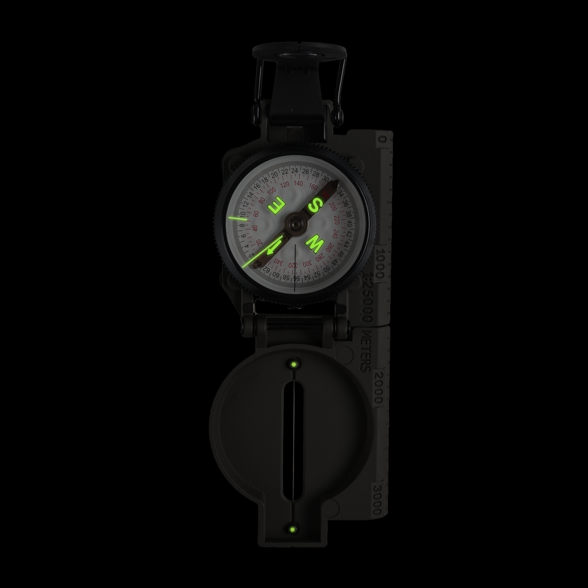 Busola lensatica Ranger Compass Mk2 aluminiu Helikon-Tex