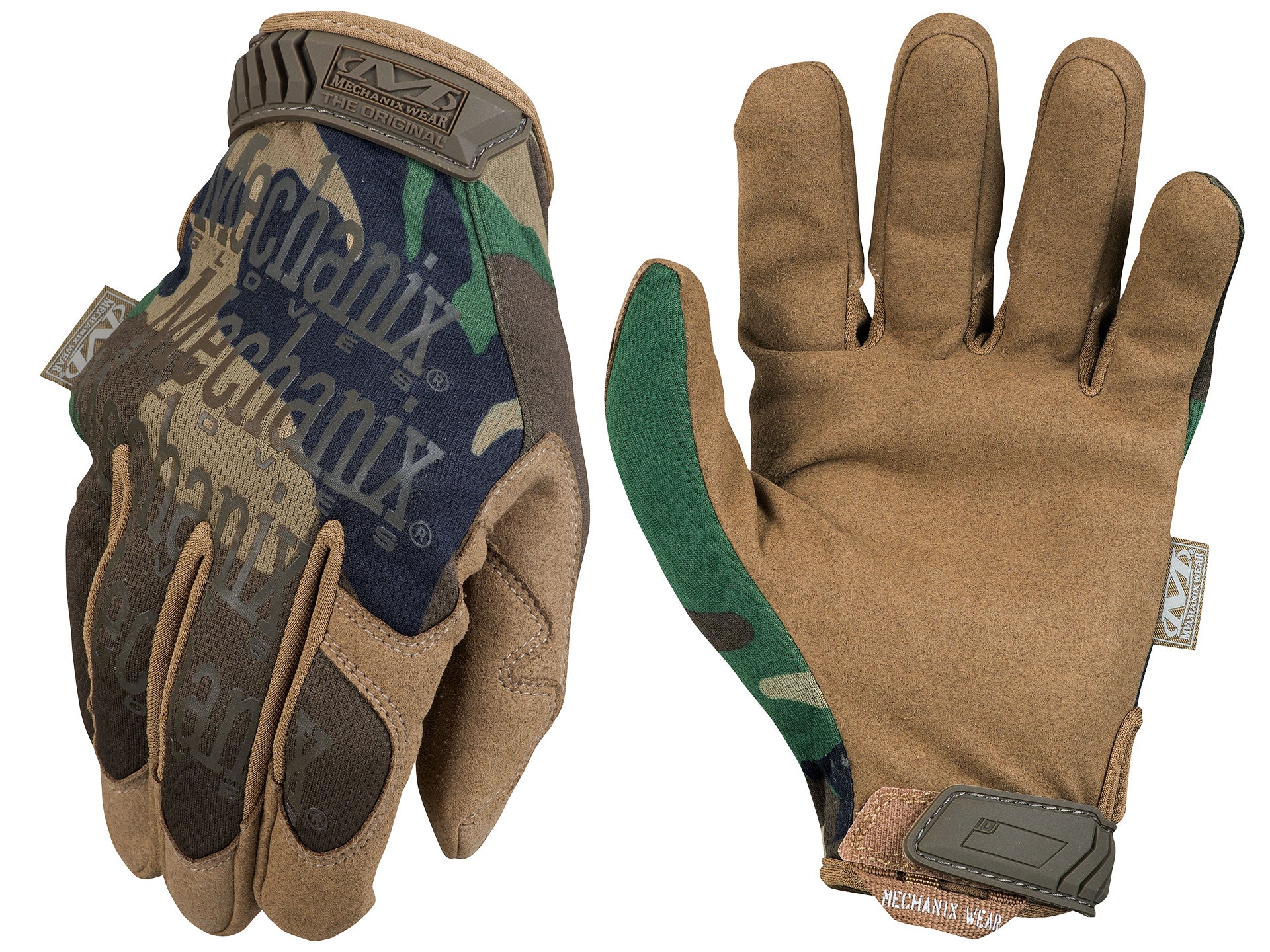 Manusi tactice The Original Woodland Camo Mechanix