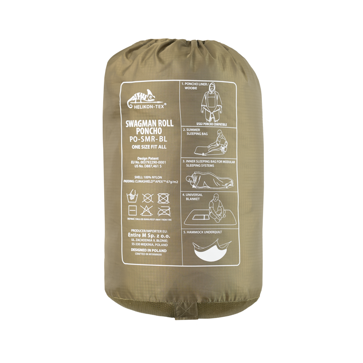 Poncho multifunctional Swagman Roll Helikon-Tex