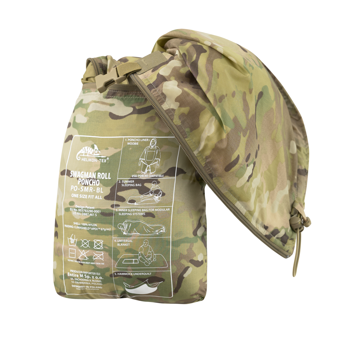 Poncho multifunctional Swagman Roll Helikon-Tex