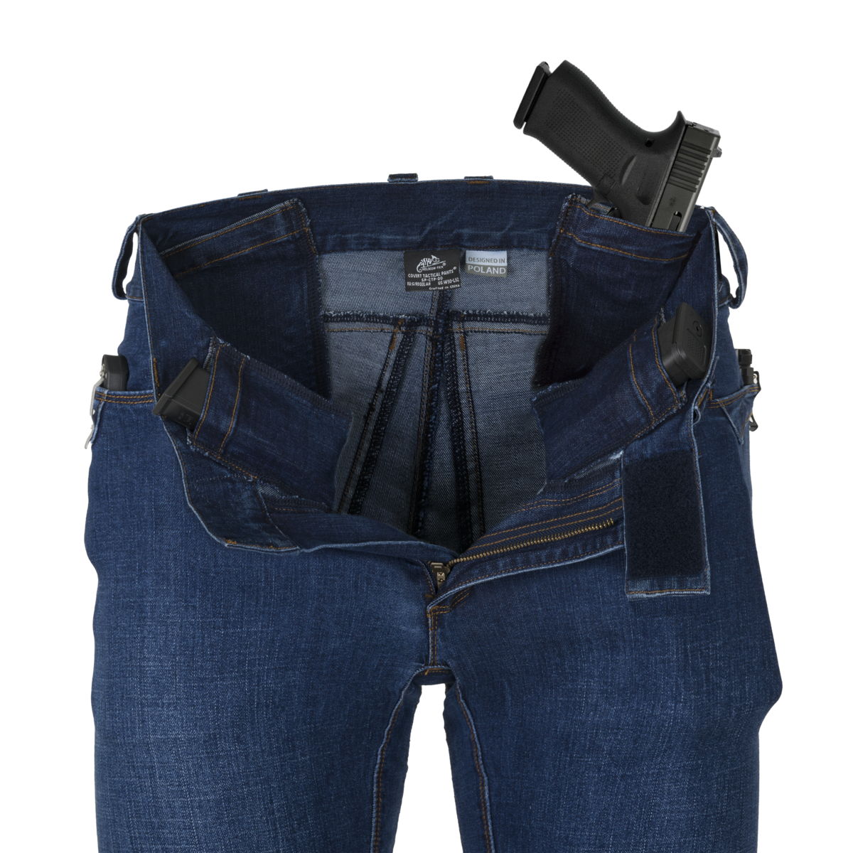 Pantaloni tactici Covert Denim Mid Helikon-Tex