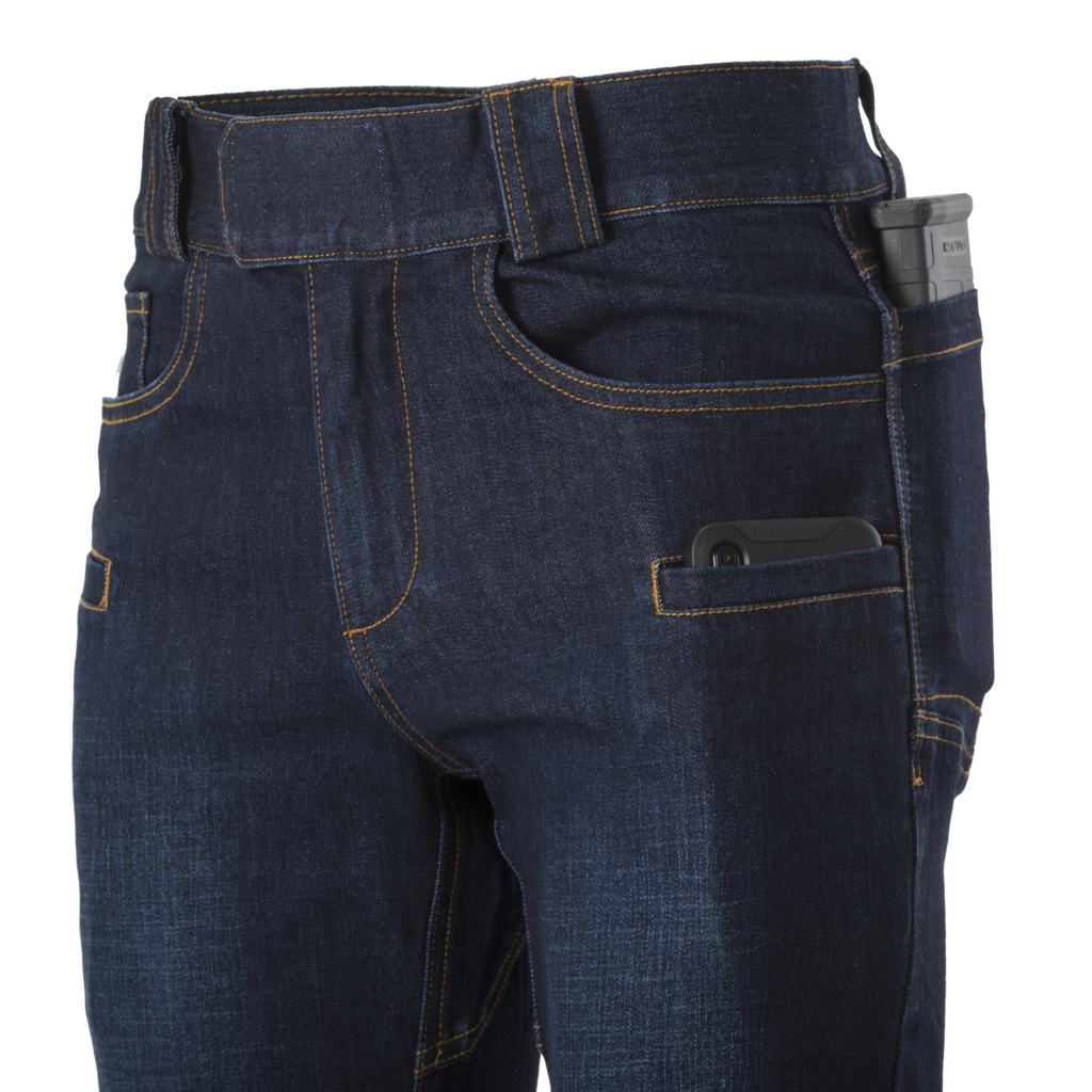 Pantaloni tactici Greyman Slim Denim Mid Helikon-Tex