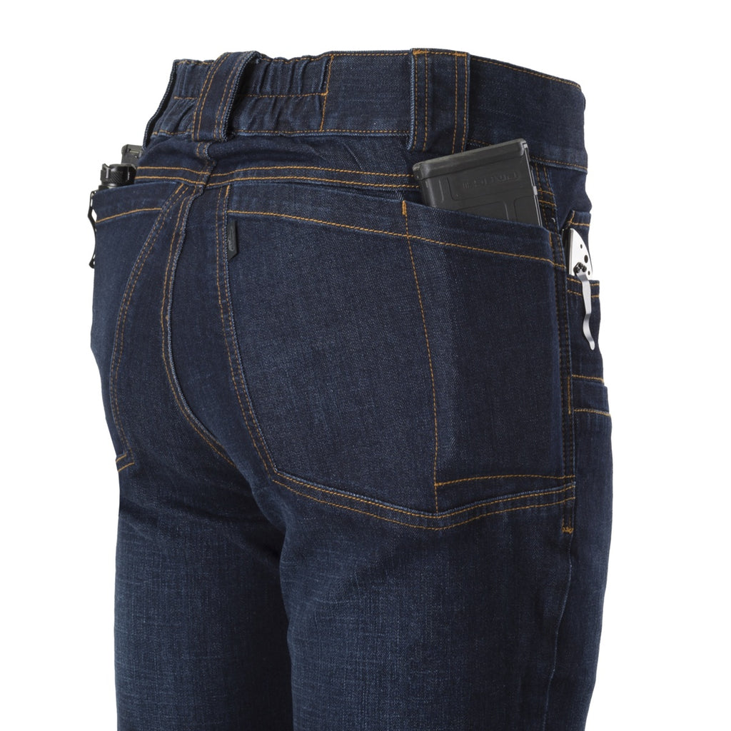 Pantaloni tactici Greyman Slim Denim Mid Helikon-Tex