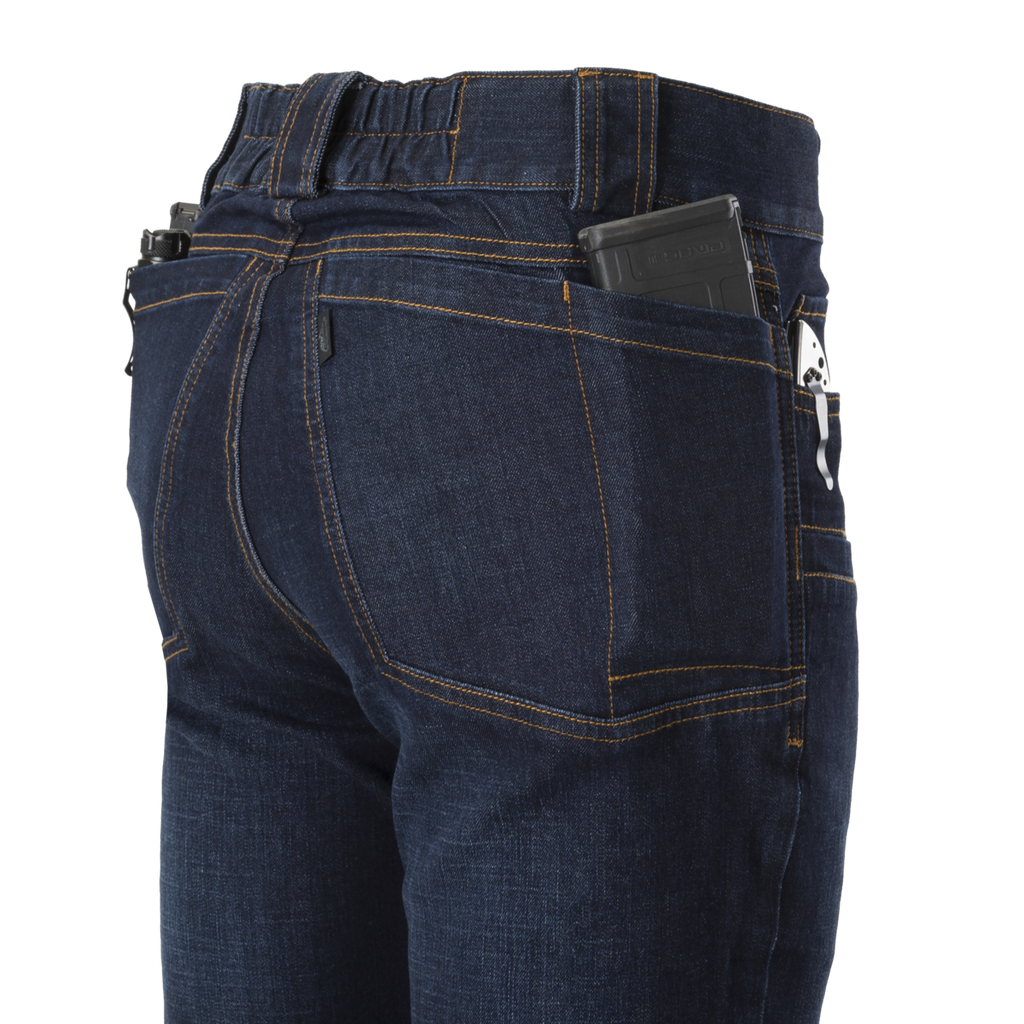 Pantaloni tactici Greyman Slim Denim Mid Helikon-Tex