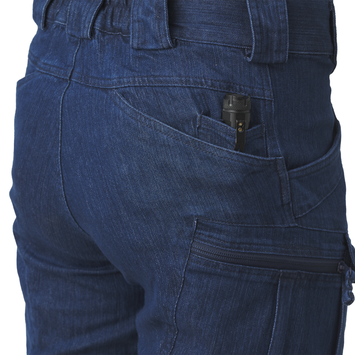 Pantaloni tactici urbani UTP Denim Stretch Helikon-Tex