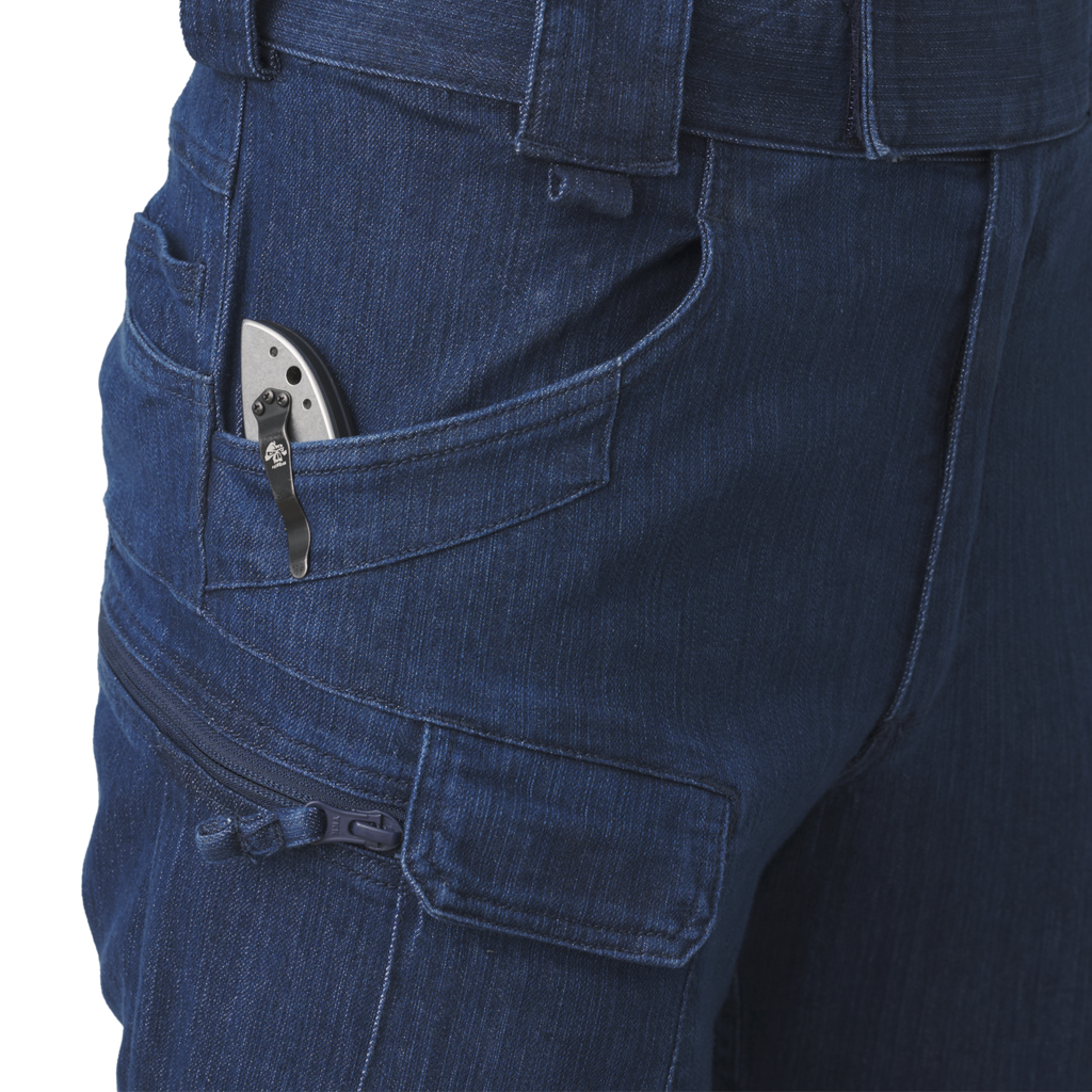Pantaloni tactici urbani UTP Denim Stretch Helikon-Tex