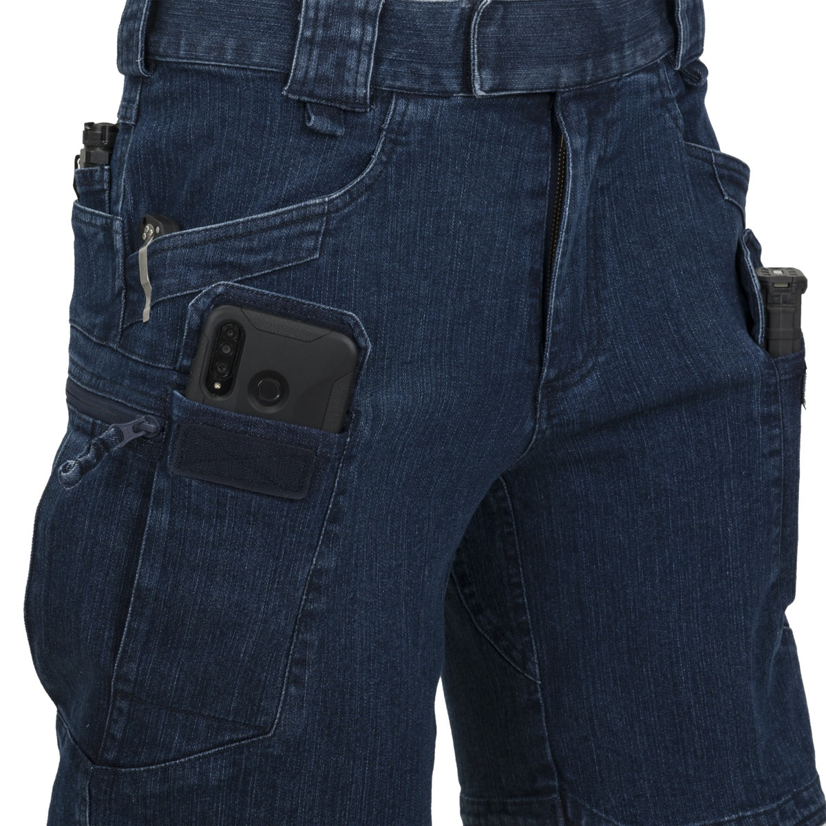 Pantaloni scurti tactici UTS 8.5 Denim Stretch Helikon-Tex
