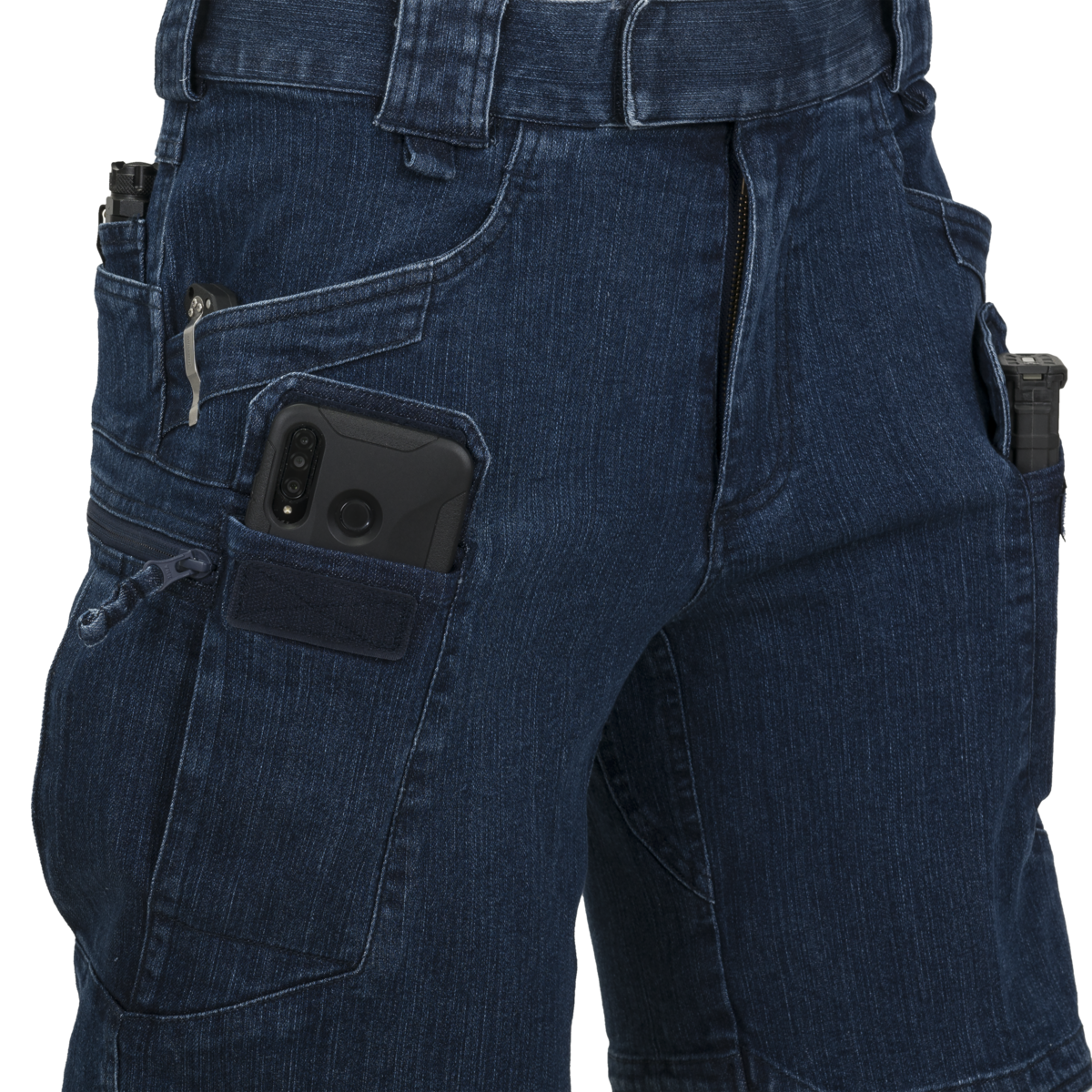 Pantaloni scurti tactici UTS 8.5 Denim Stretch Helikon-Tex