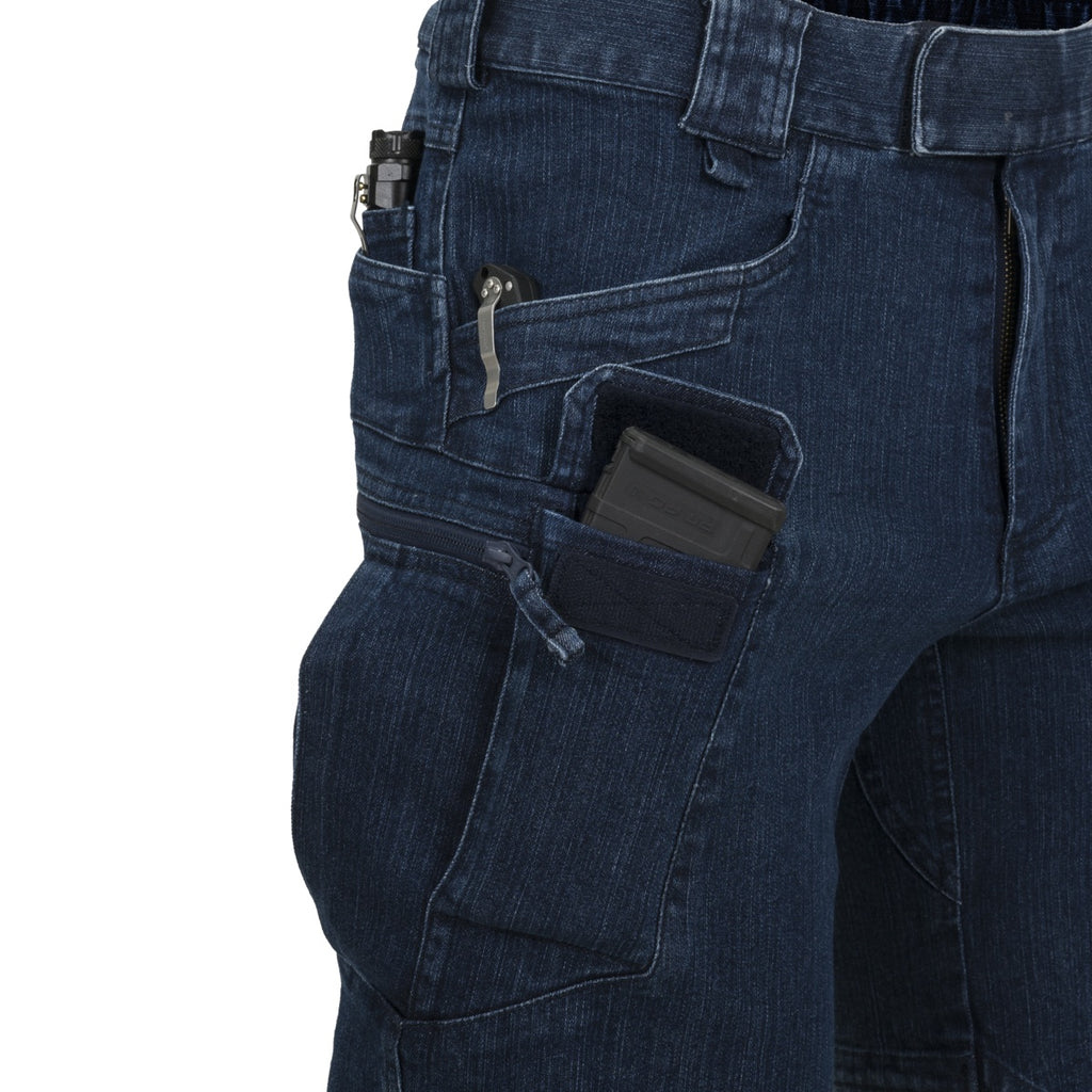 Pantaloni scurti tactici UTS 8.5 Denim Stretch Helikon-Tex