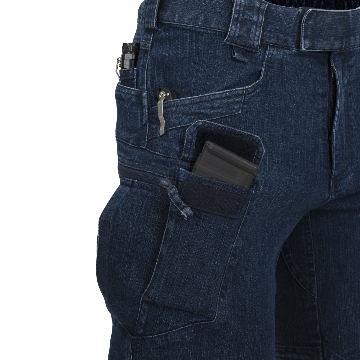 Pantaloni scurti tactici UTS 8.5 Denim Stretch Helikon-Tex