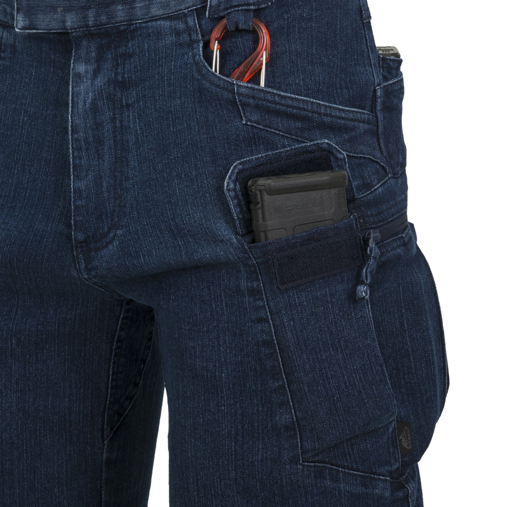 Pantaloni scurti tactici UTS 8.5 Denim Stretch Helikon-Tex