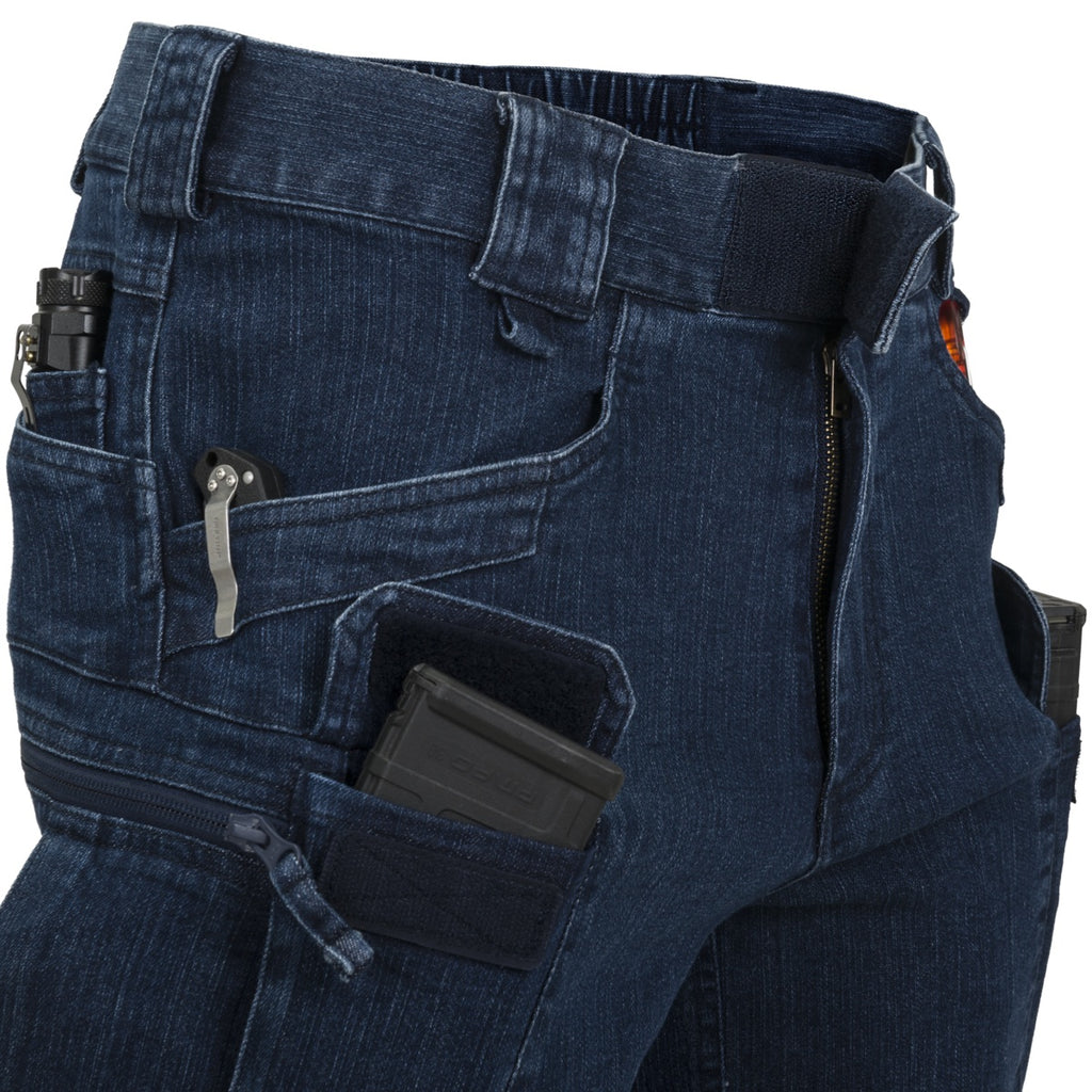 Pantaloni scurti tactici UTS 8.5 Denim Stretch Helikon-Tex