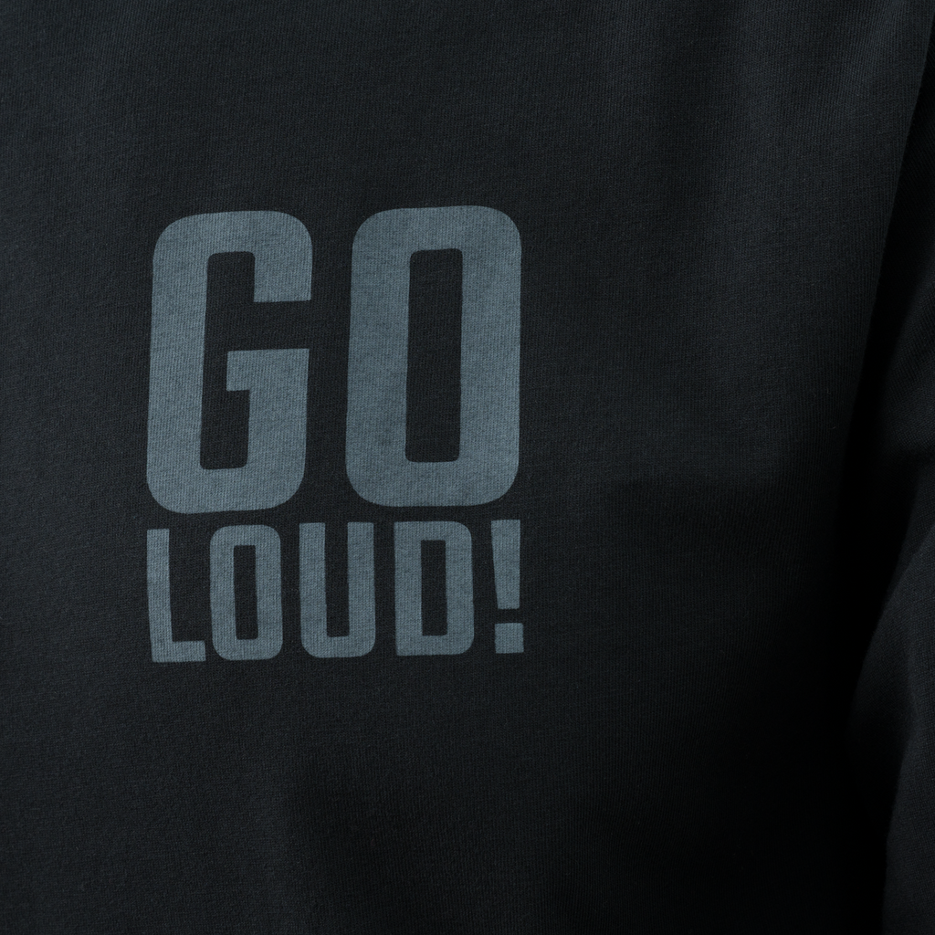 Bluza maneca lunga NO LOUD! bumbac Direct Action