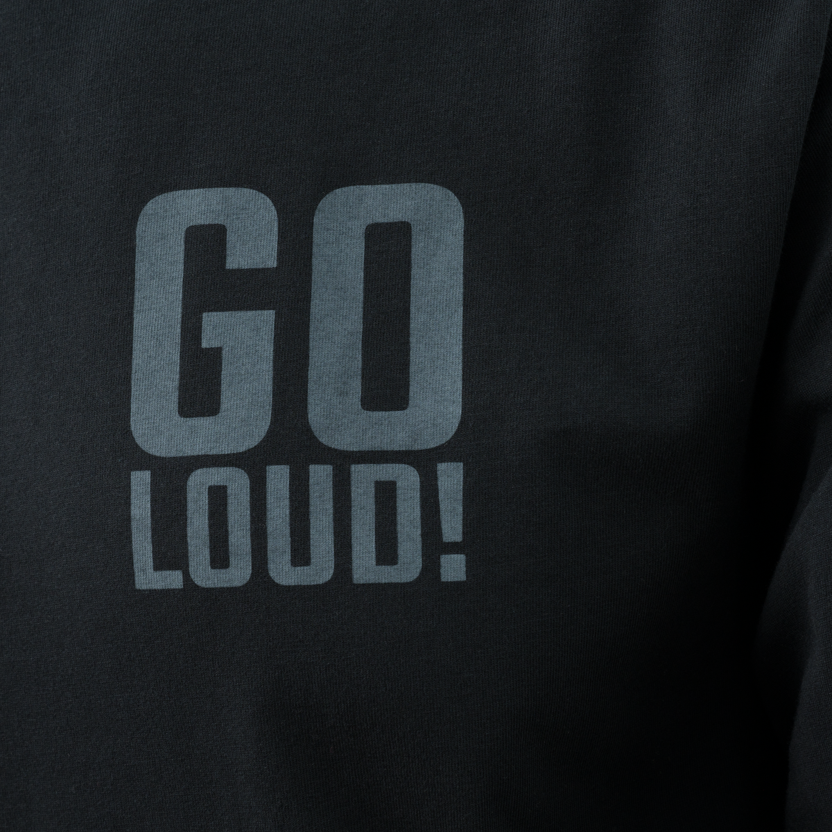 Bluza maneca lunga NO LOUD! bumbac Direct Action