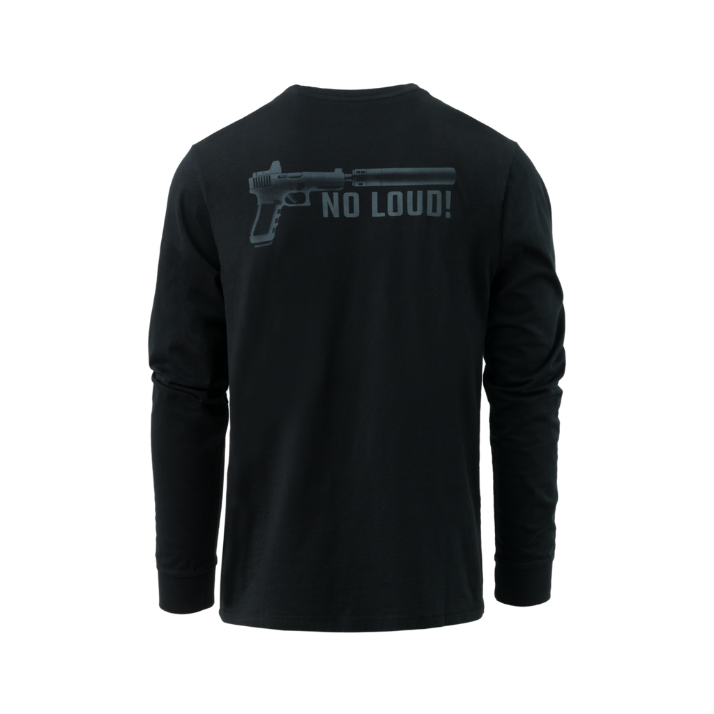 Bluza maneca lunga NO LOUD! bumbac Direct Action