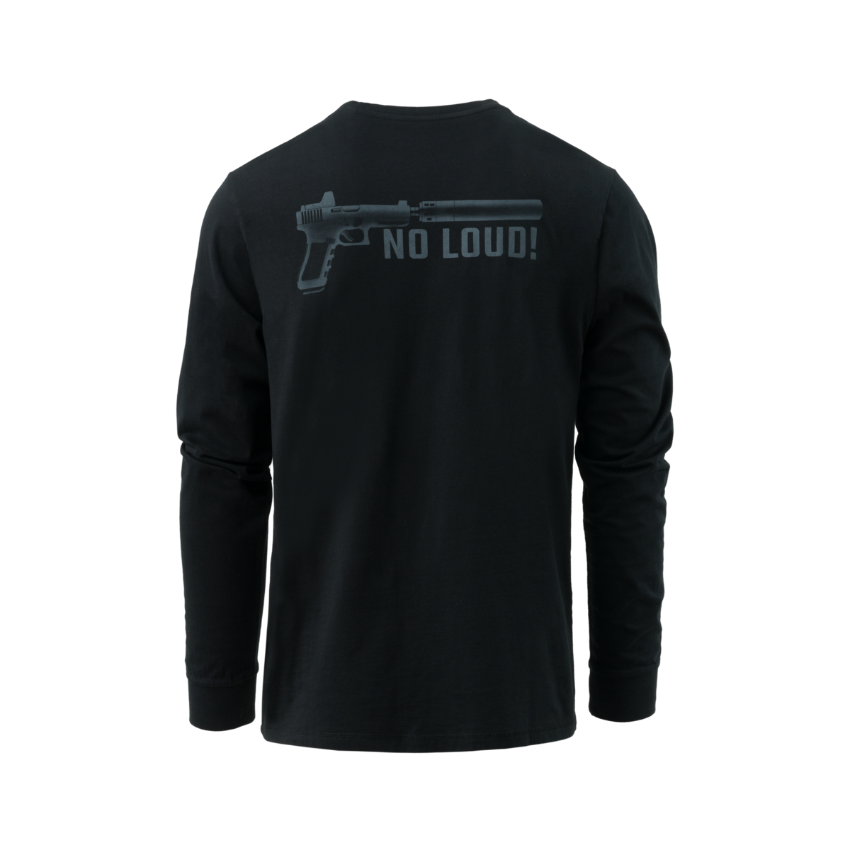 Bluza maneca lunga NO LOUD! bumbac Direct Action