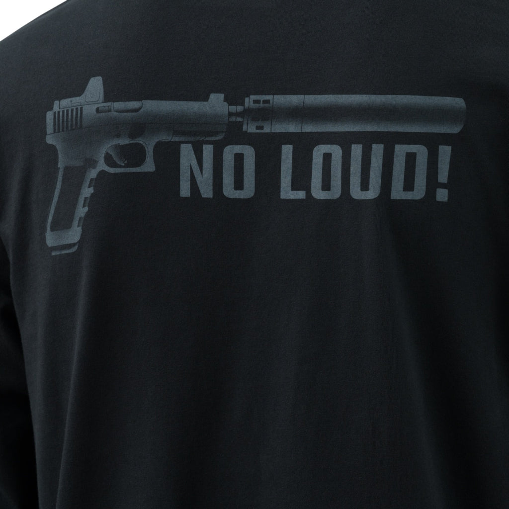 Bluza maneca lunga NO LOUD! bumbac Direct Action