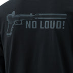 Bluza maneca lunga NO LOUD! bumbac Direct Action