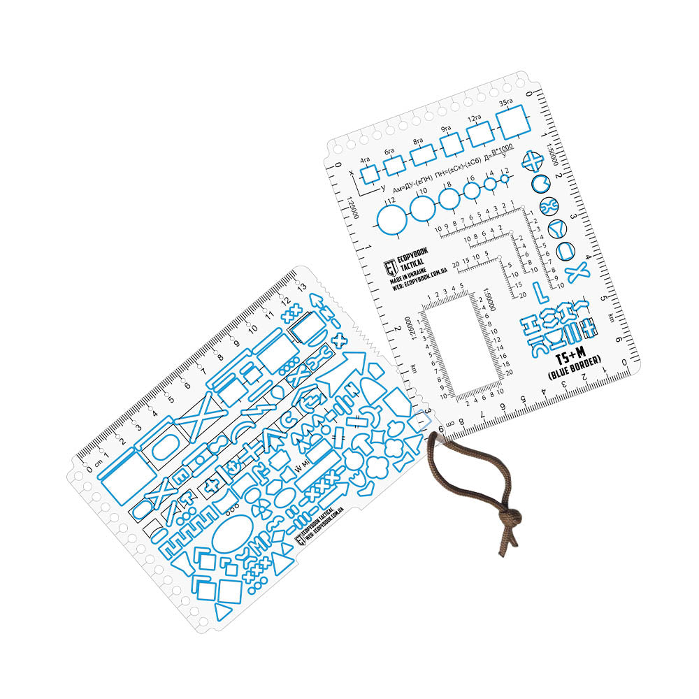 Set rigle tactice TS+M A6 NATO Ecopybook Tactical