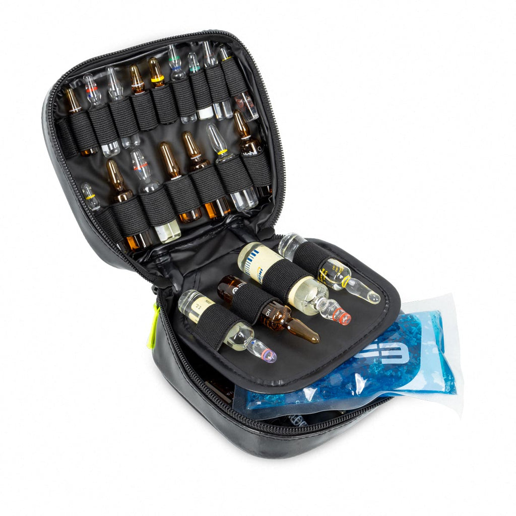 Geanta oxigen cu rotile Emerair's Trolley prelata Elite Bags, detaliu