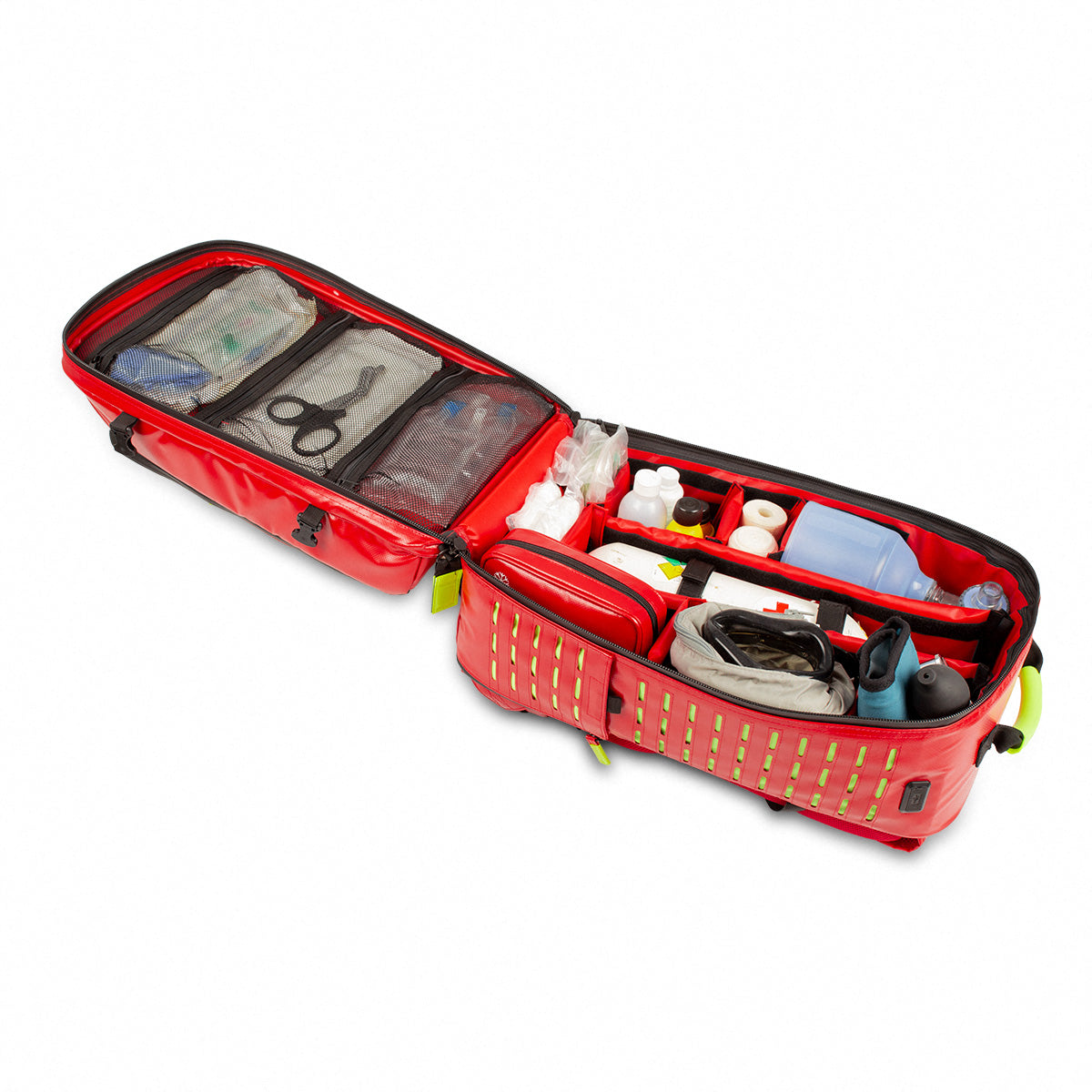 Rucsac paramedic Robust's semirigid prelata Elite Bags, detaliu