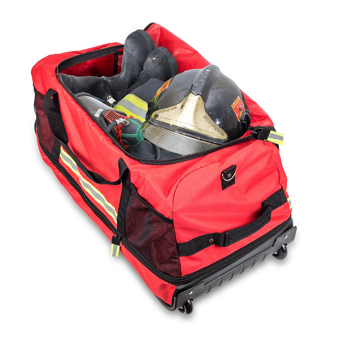 Geanta pompieri pliabila cu roti Roll & Fight Elite Bags, detaliu