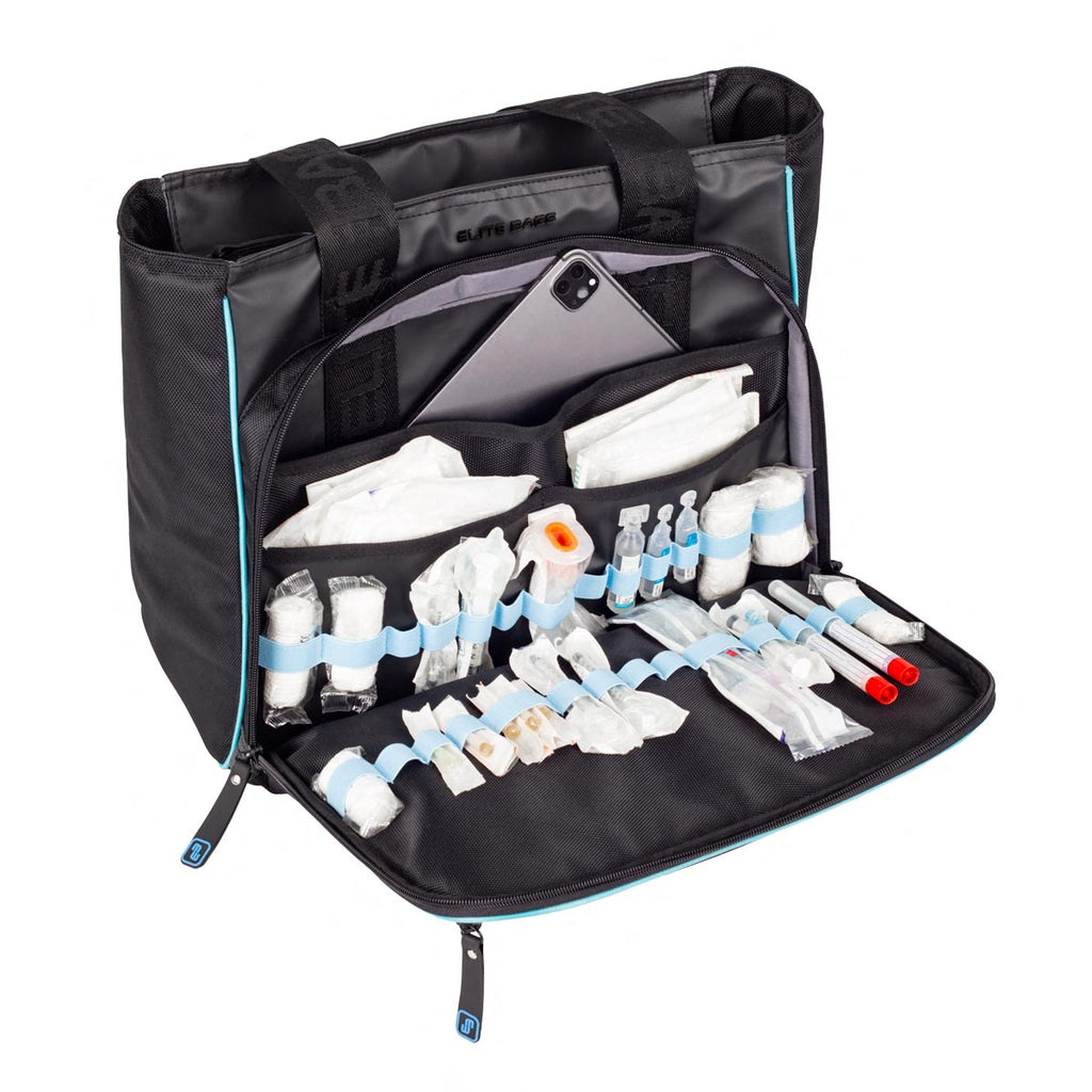 Geanta tote vizite la domiciliu TECBAG Elite Bags, detaliu