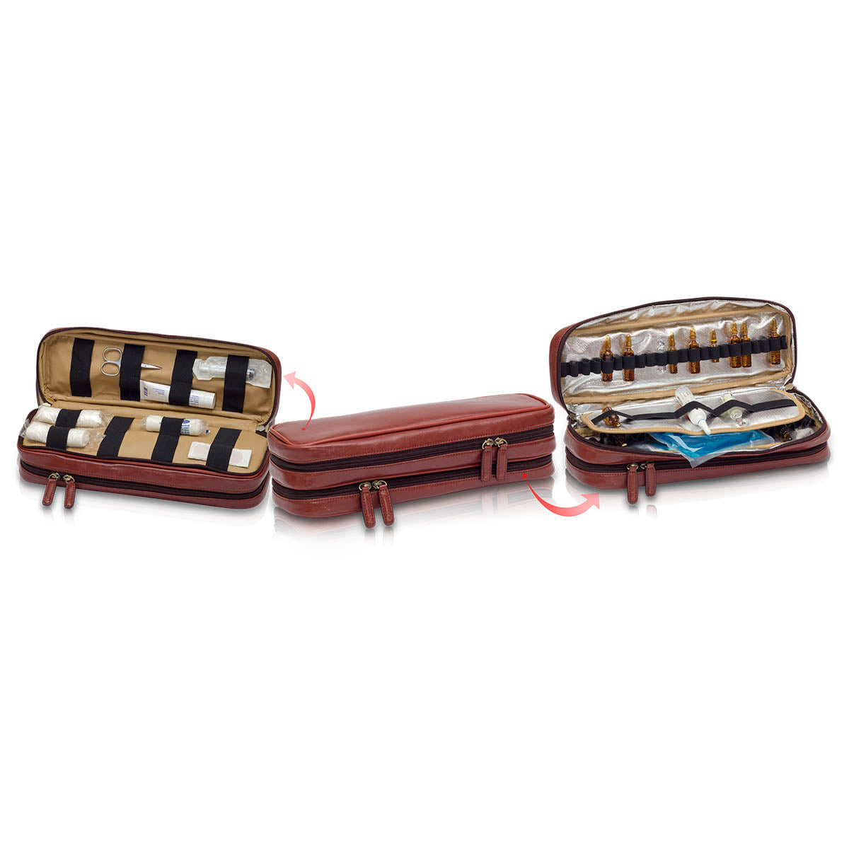 Geanta medic piele DOC'S Elite Bags, detaliu