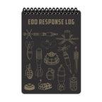 Jurnal de interventie EOD Response Log A6 Ecopybook Tactical