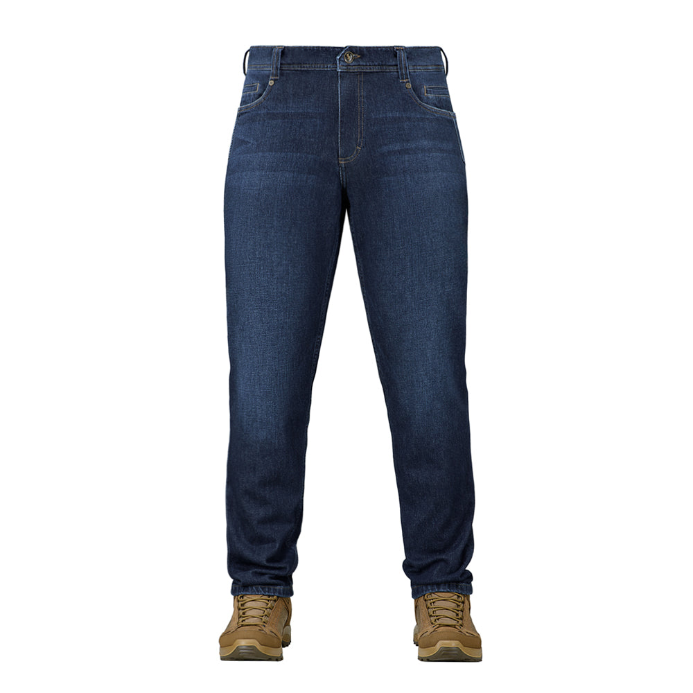 Blugi tactici Fighter Dark Denim M-Tac