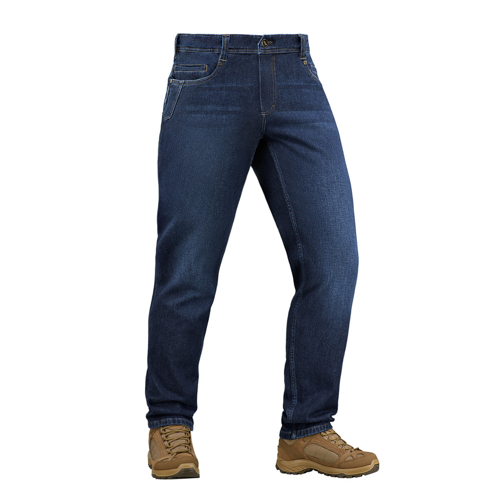 Blugi tactici Fighter Dark Denim M-Tac