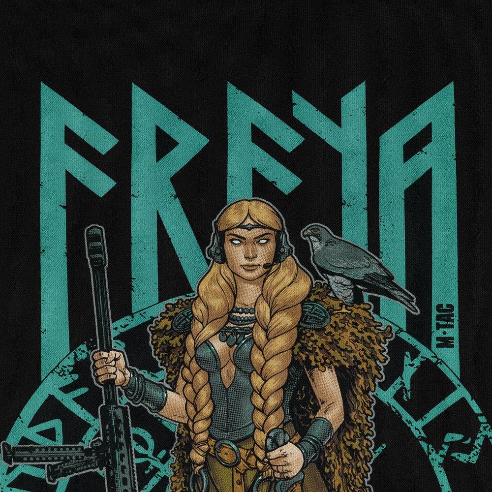 Tricou oversize cu imprimeu Freya M-Tac