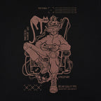 Tricou oversize cu imprimeu Hunter Pilots M-Tac