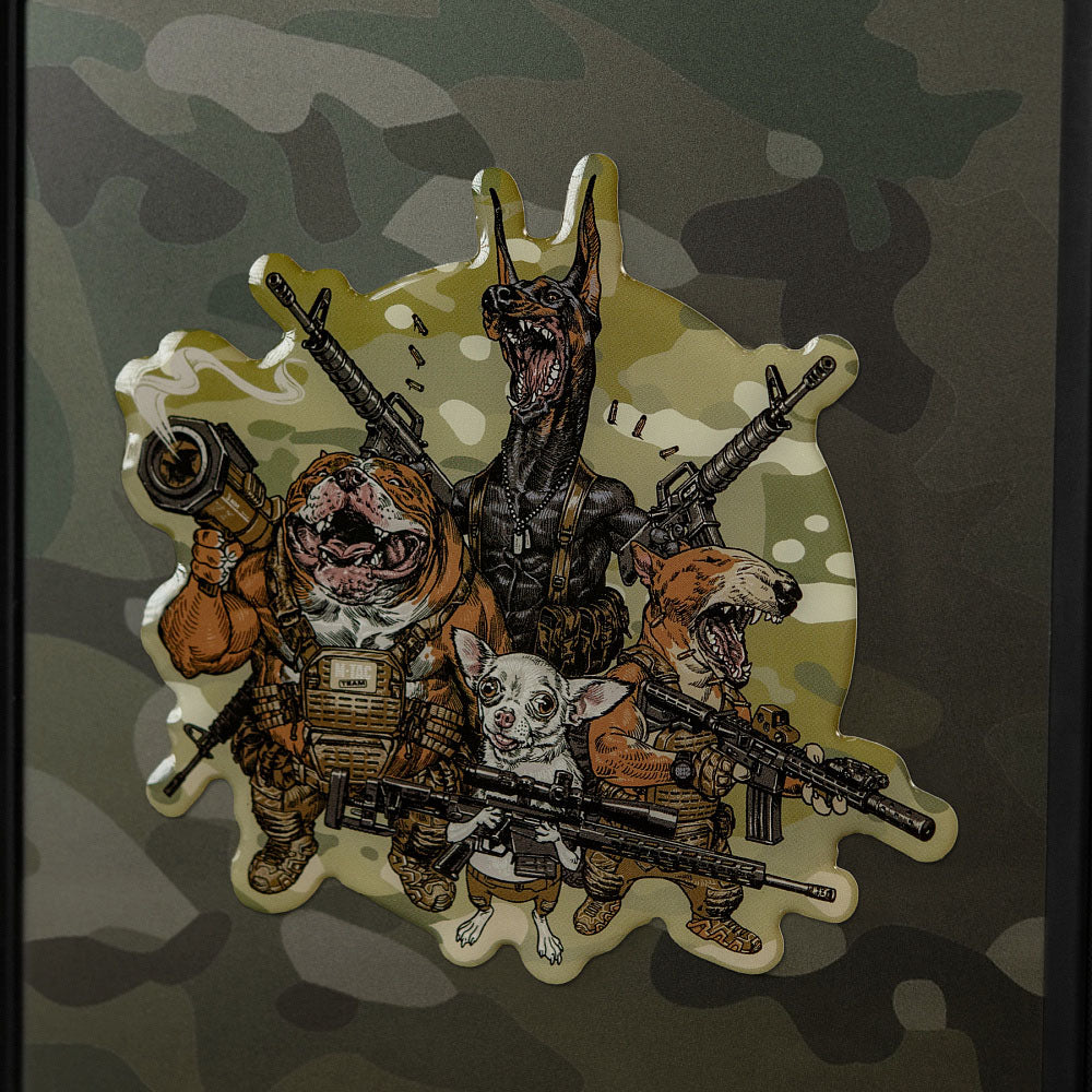 Sticker 3D REX Team M-Tac