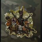 Sticker 3D REX Team M-Tac