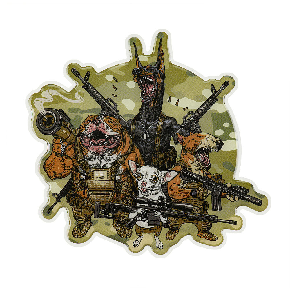 Sticker 3D REX Team M-Tac