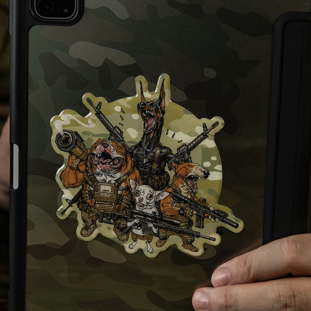 Sticker 3D REX Team M-Tac