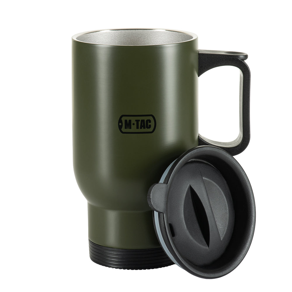 Cana termoizolanta 450 ml cu capac M-Tac