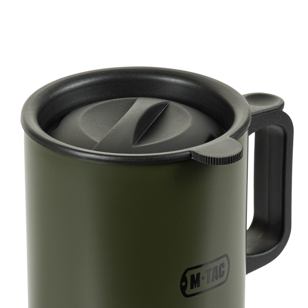 Cana termoizolanta 450 ml cu capac M-Tac