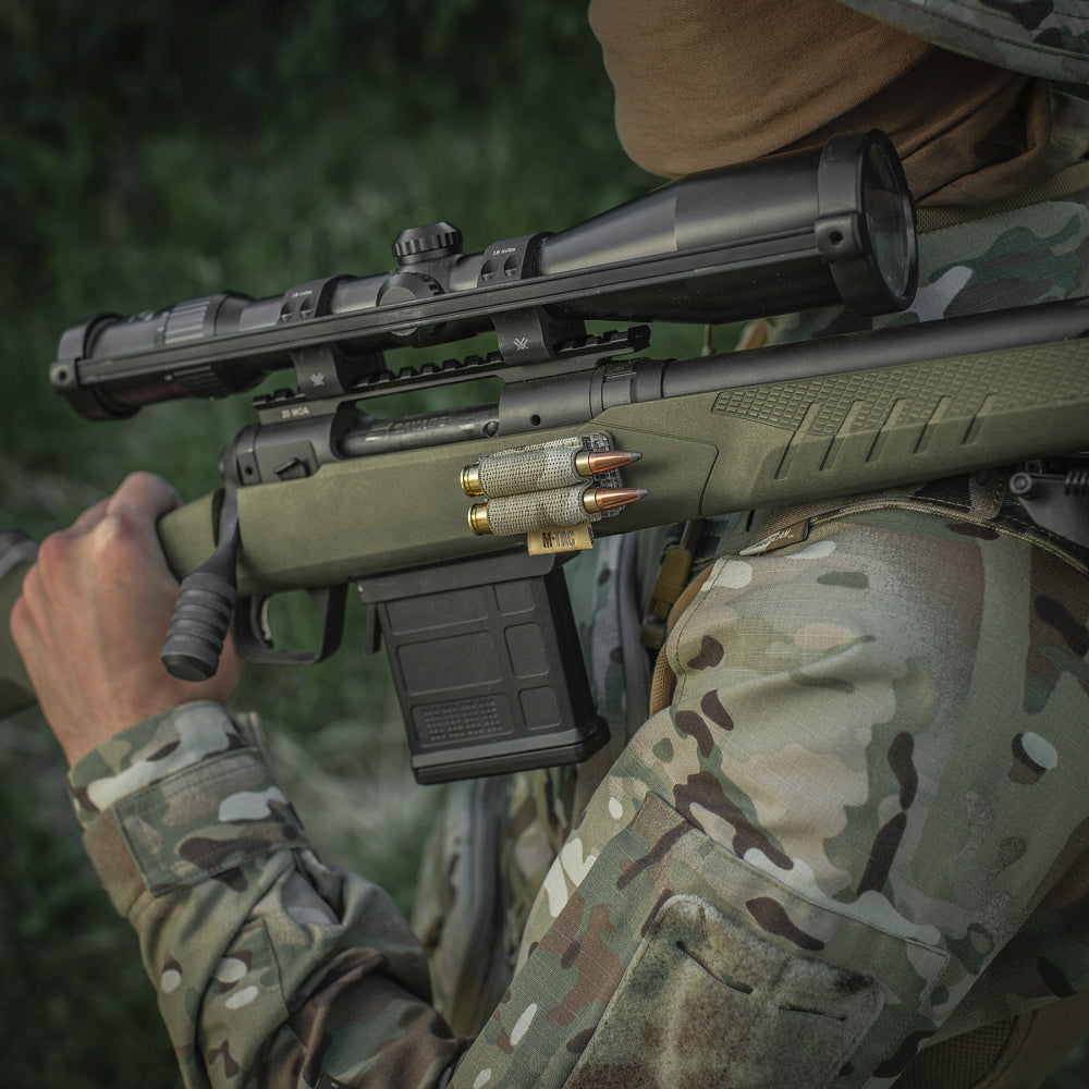 Port-cartus tactic pentru 2 cartuse cal. 308 M-Tac