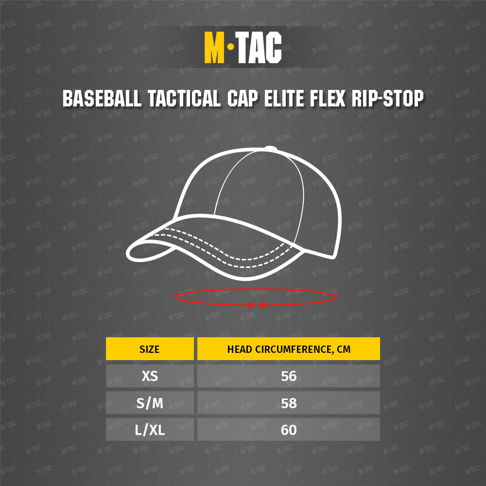 Sapca tactica Elite Flex Rip-Stop M-Tac