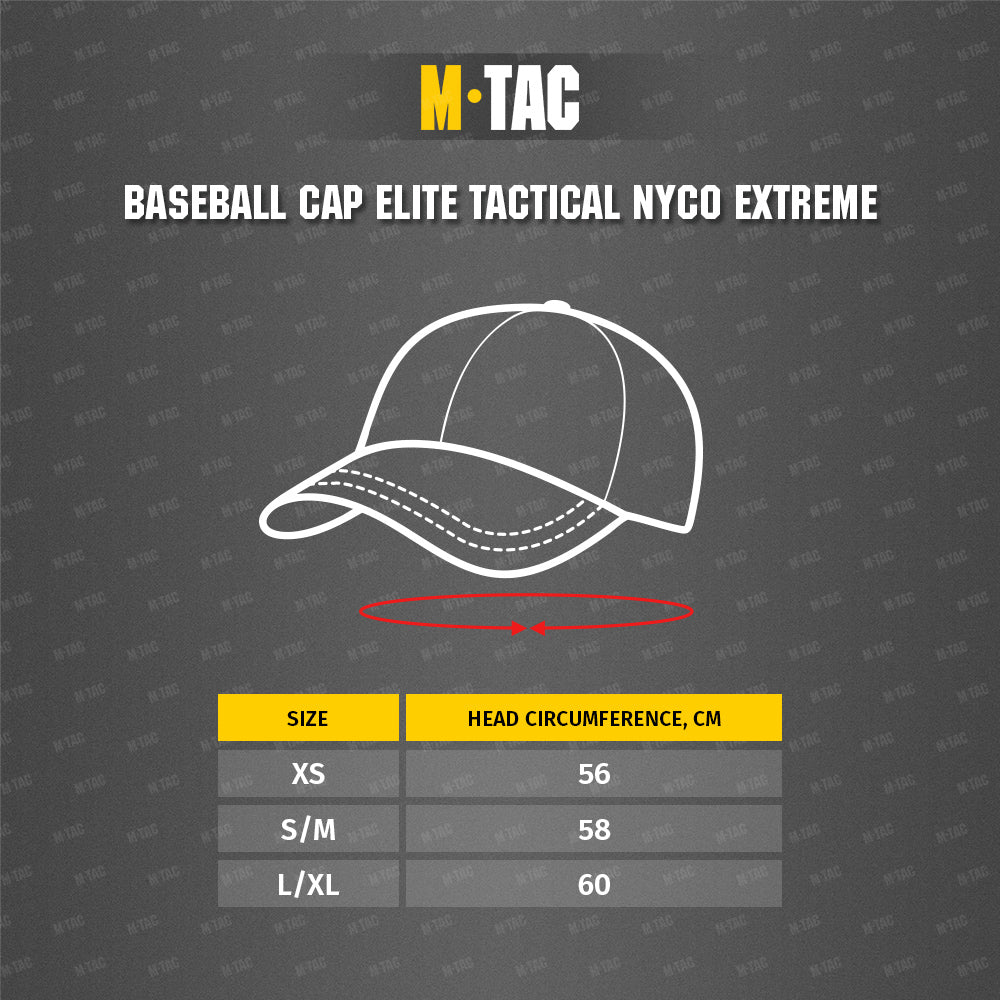 Sapca tactica Elite NYCO Extreme M-Tac Multicam