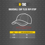 Sapca tactica Flex Rip-Stop M-Tac