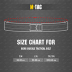 Curea tactica Berg Buckle M-Tac cu deblocare rapida