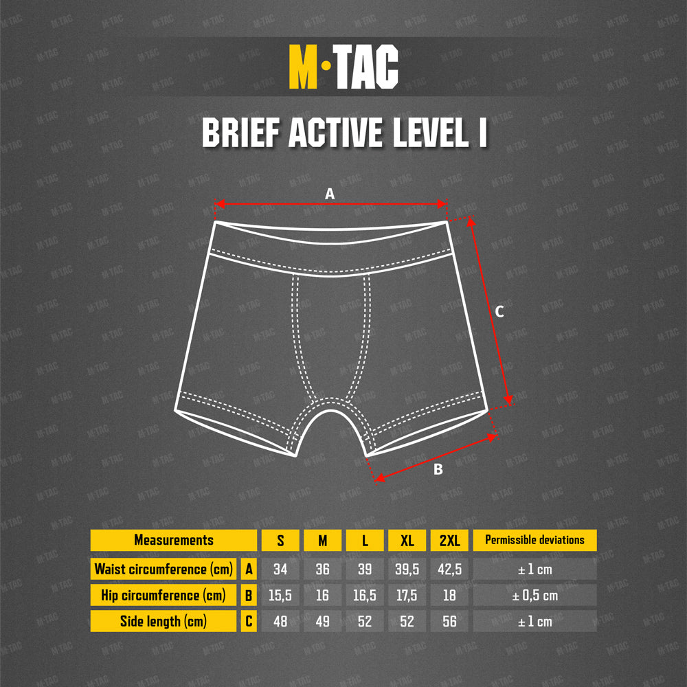 Boxeri Active Level I M-Tac pentru sport si outdoor